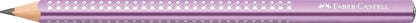 Faber-Castell Jumbo Sparkle Graphite Pencil - Violet Metallic