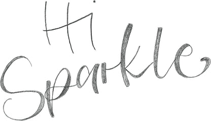 Faber-Castell Jumbo Sparkle Graphite Pencil - Violet Metallic