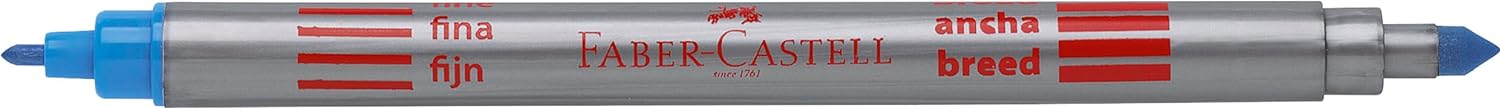 Faber-Castell 151140 - Filzstifte Set mit 40 Doppelfasermaler für Kinder und Erwachsene