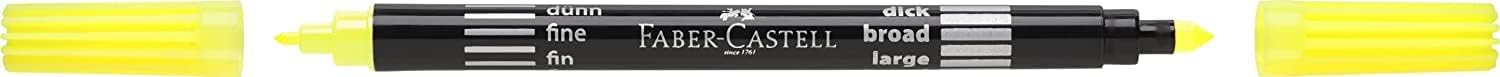 Faber-Castell 151140 - Filzstifte Set mit 40 Doppelfasermaler für Kinder und Erwachsene