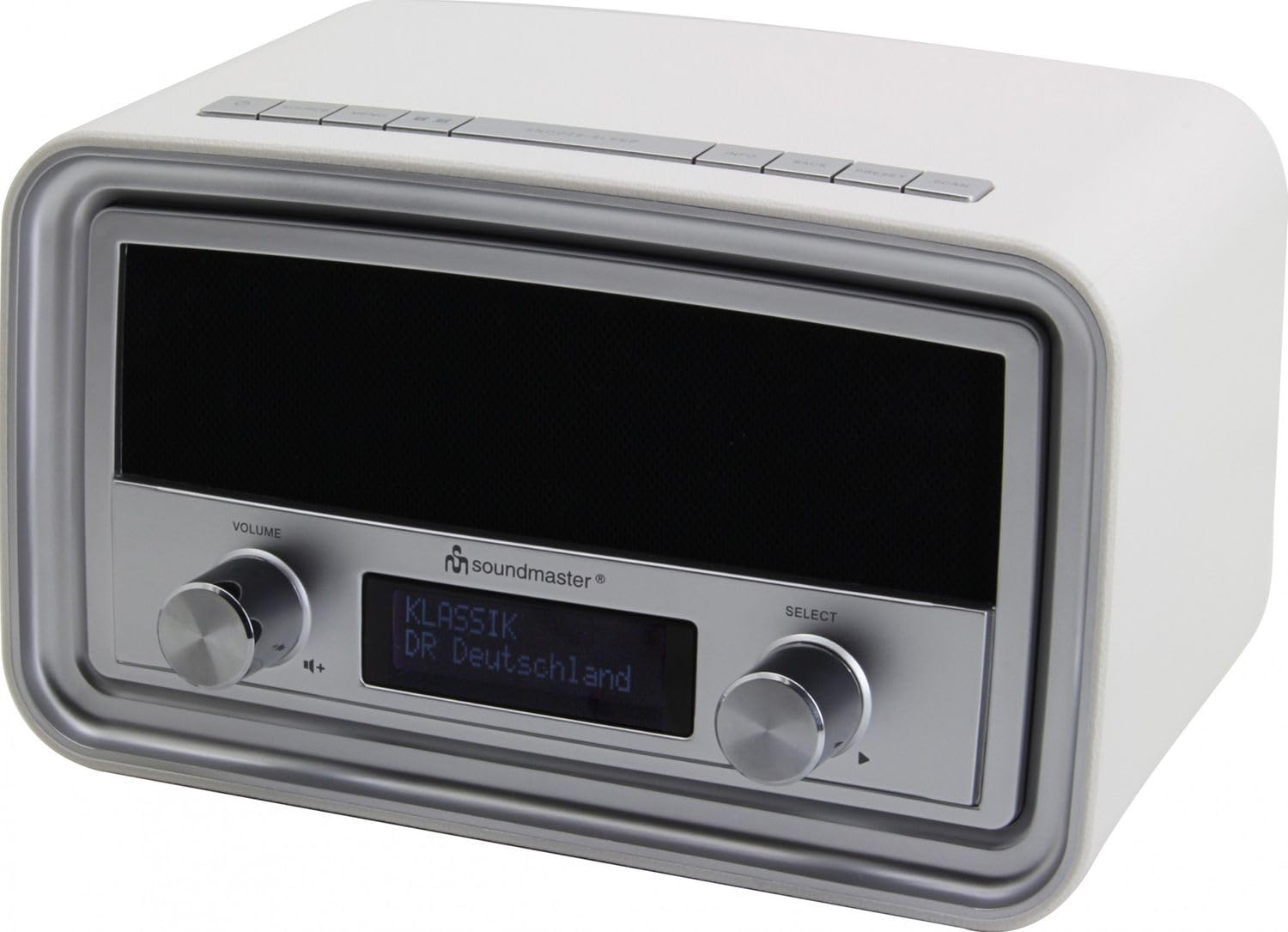 soundmaster UR190WE Radiowecker weiB