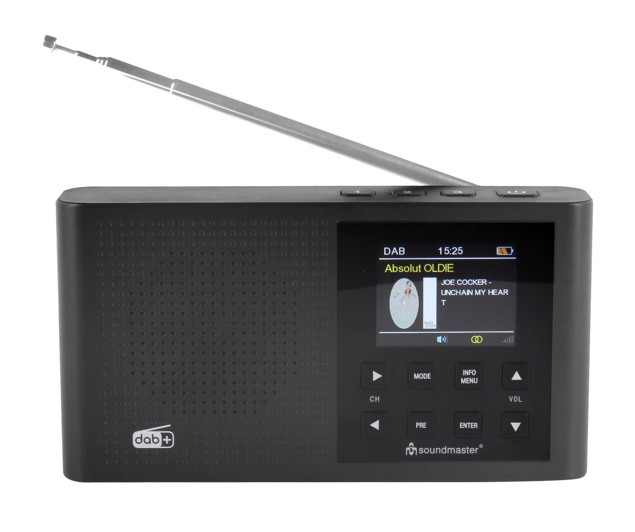 soundmaster DAB165SW DAB+ Empfanger schwarz