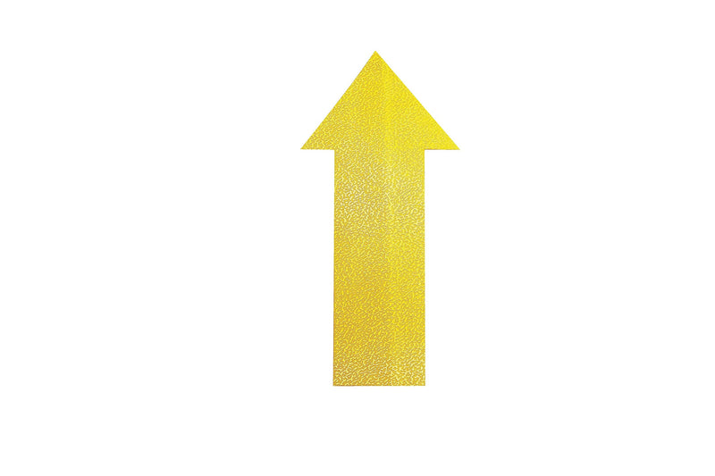 Durable 170504 Arrow-Shaped Parking Space Marker, Self-Adhesive and Abrasion-Resistant, RAL 1003 Signal Yellow