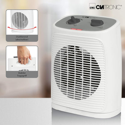 CLATRONIC HL 3762 Heizlufter 1.000/2.000 W