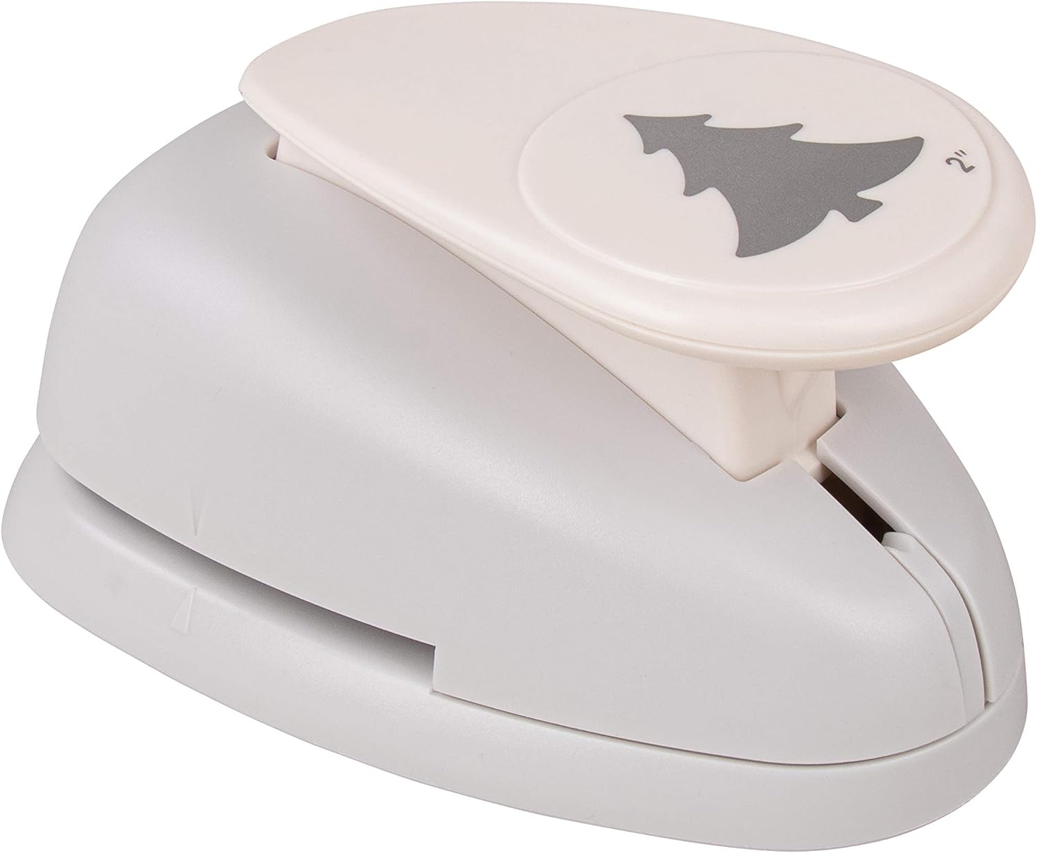 Rayher Hobby 69008000 Motivstanzer Tannenbaum, ø 5,08 cm- 2 Zoll, geeignet für Papier/Karton bis zu 200g/m² 5,08cm- 2 Zoll