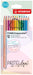 Aquarellable Colouring Pencil - STABILOaquacolor - Pastellove Set - Pack of 12 - Assorted Colours