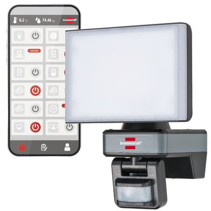 brennenstuhl WF 2050 P Smart Home AuBenleuchte gra