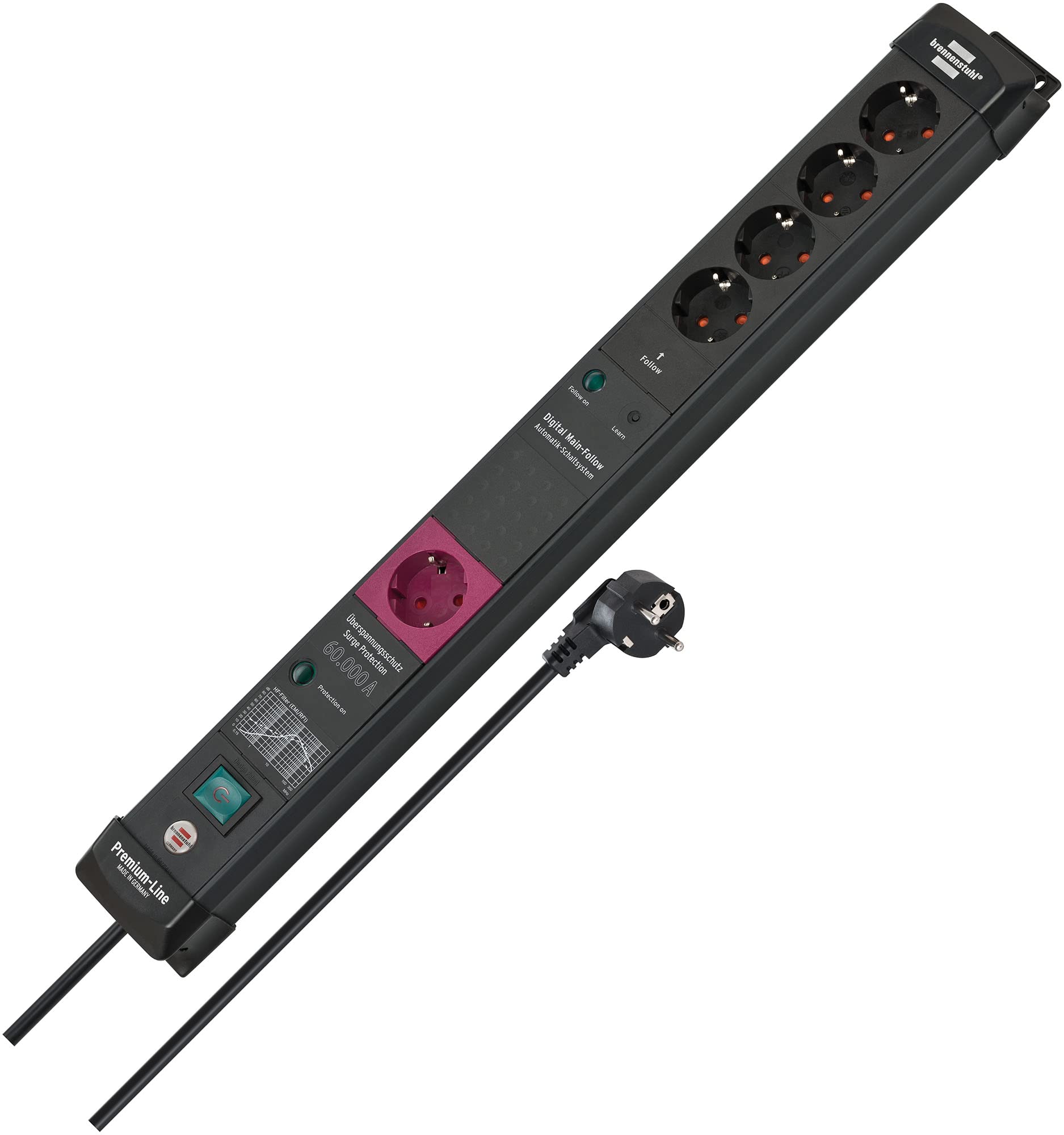 brennenstuhl Premium-Line 5-fach Steckdosenleiste