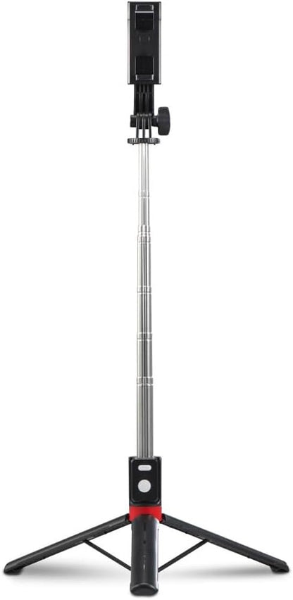 Hama Fancy Stand Selfie Stick Tripod 110 Inches for Mobile Phone Bluetooth Remote Shutter