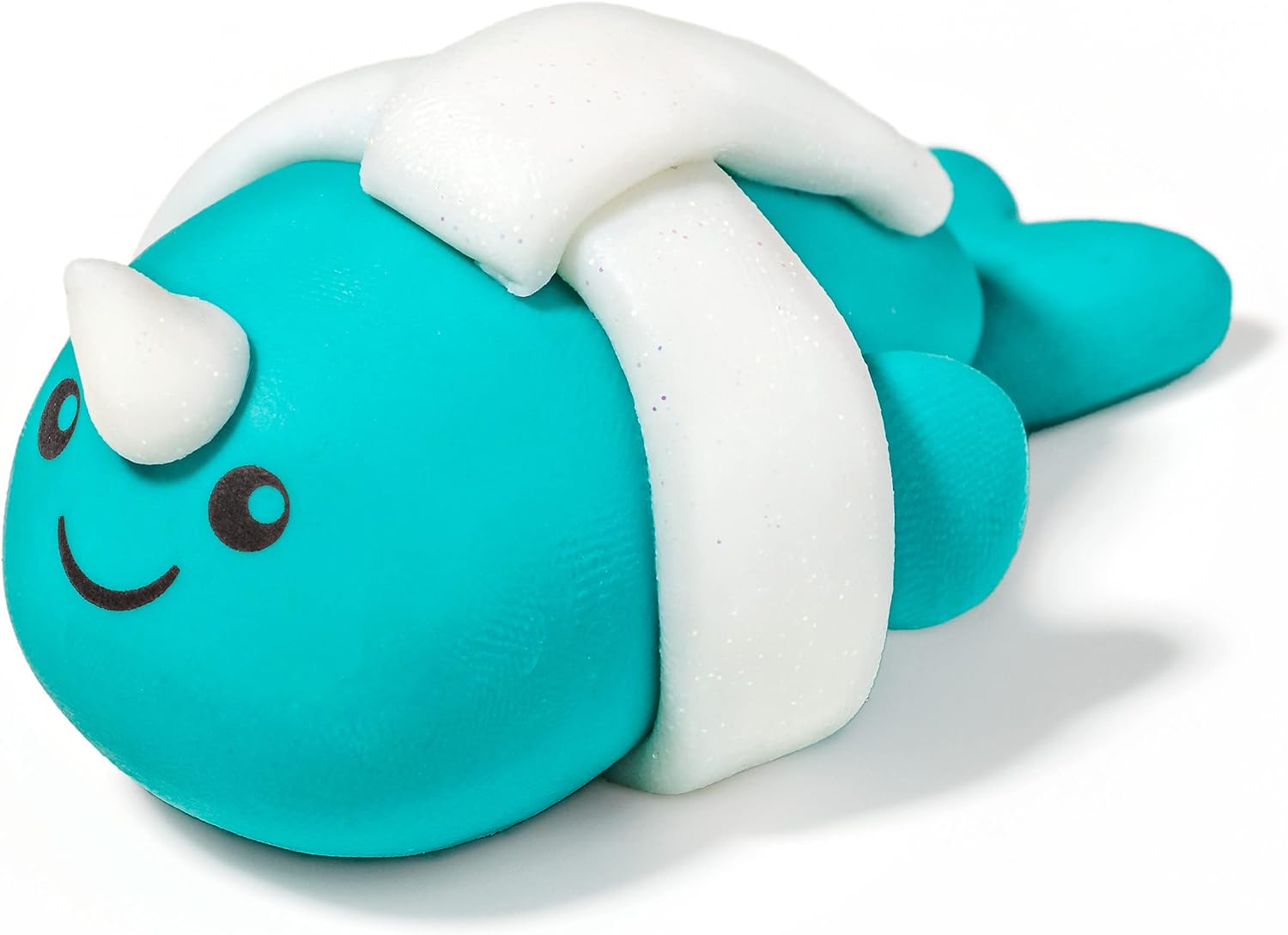 STAEDTLER 8035 21 FIMO Kids Modelling Clay Set - "Funny Whale"  (Pack of 2 FIMO Kids Blocks, Stickers & Modelling Tools)