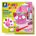 STAEDTLER 8035 25 FIMO Kids Modelling Clay Set - "Funny Scrunchie Unicorn"  (Pack of 2 FIMO Kids Blocks & Modelling Tools)