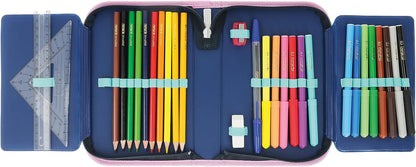 Herlitz 31-Piece Pencil case. Unicorn