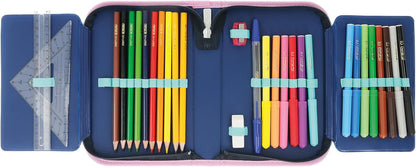 Herlitz 31-Piece Pencil case. Unicorn