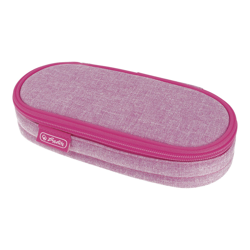 herlitz 50038930 Faulenzer Etui, Knitted Rose, 1 Stück