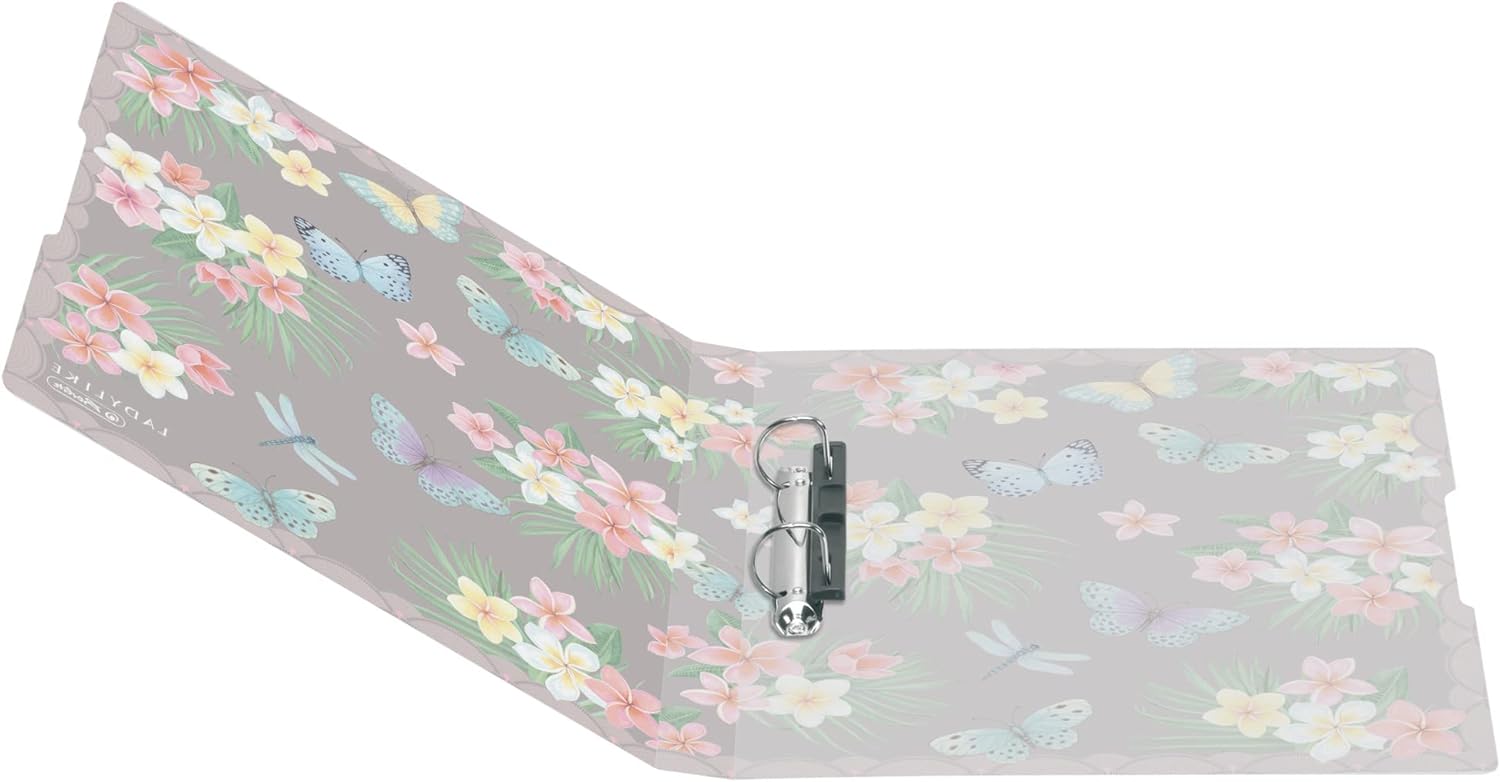 herlitz Ladylike Butterflies A4 PP Ring Binder - 1 Piece
