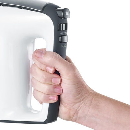 SEVERIN HM 3830 Handmixer weiB/schwarz 400 W