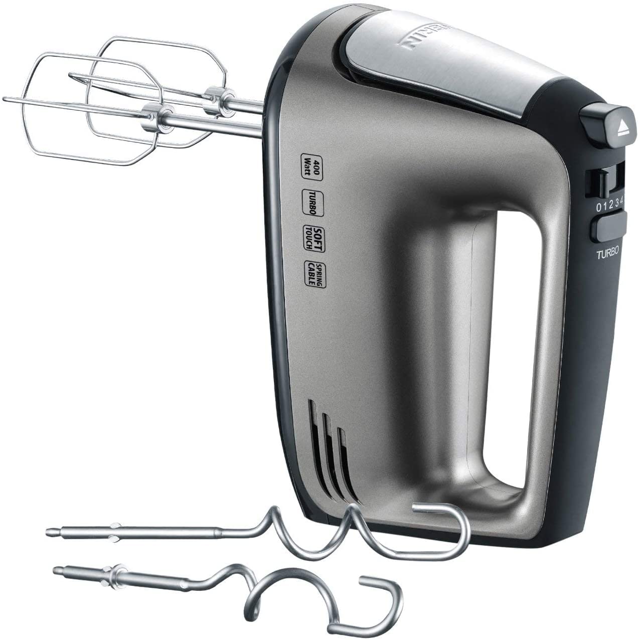 SEVERIN HM 3832 Handmixer grau/schwarz 400 W