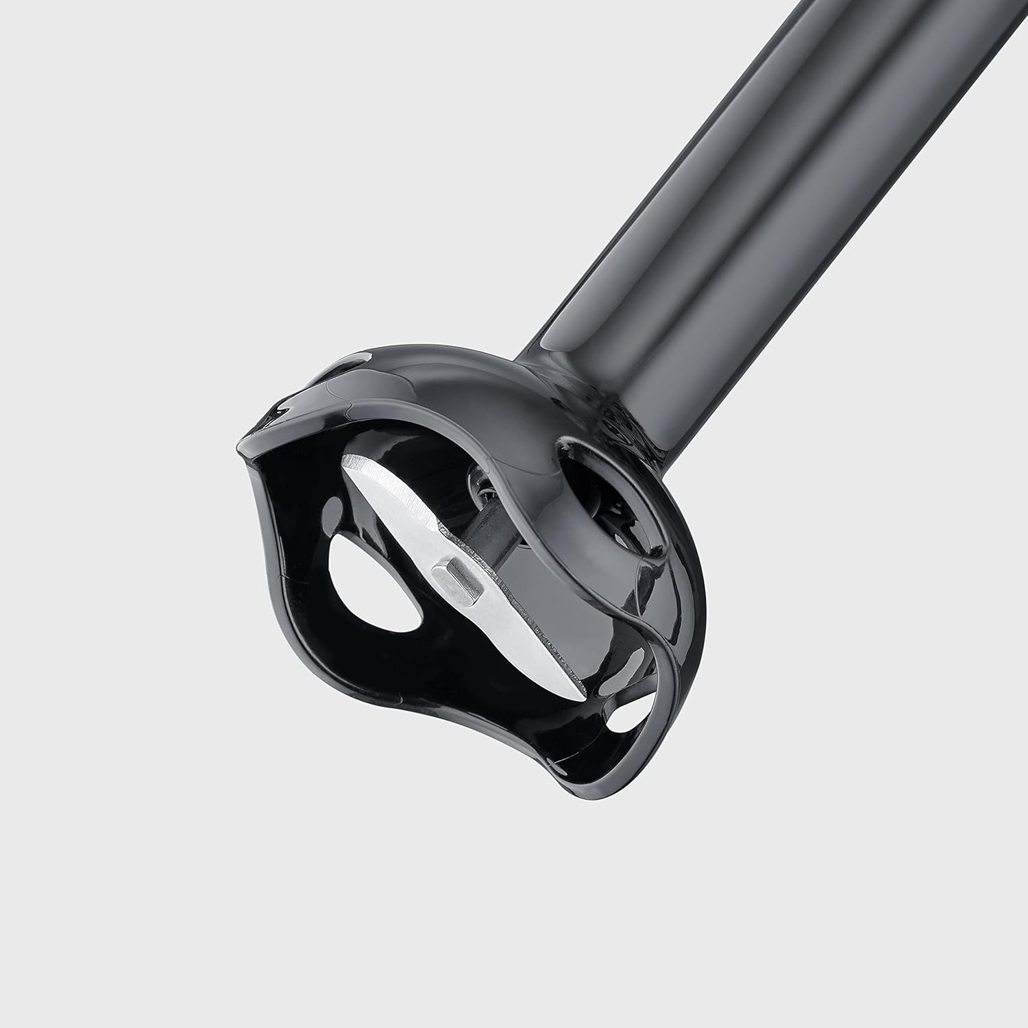 SEVERIN SM 3770 - Frullatore a immersione per purea e sminuzzamento, potente asta di miscelazione con turbo, frullatore ad immersione rimovibile e design ergonomico, 170 W, nero/grigio, SM 3770