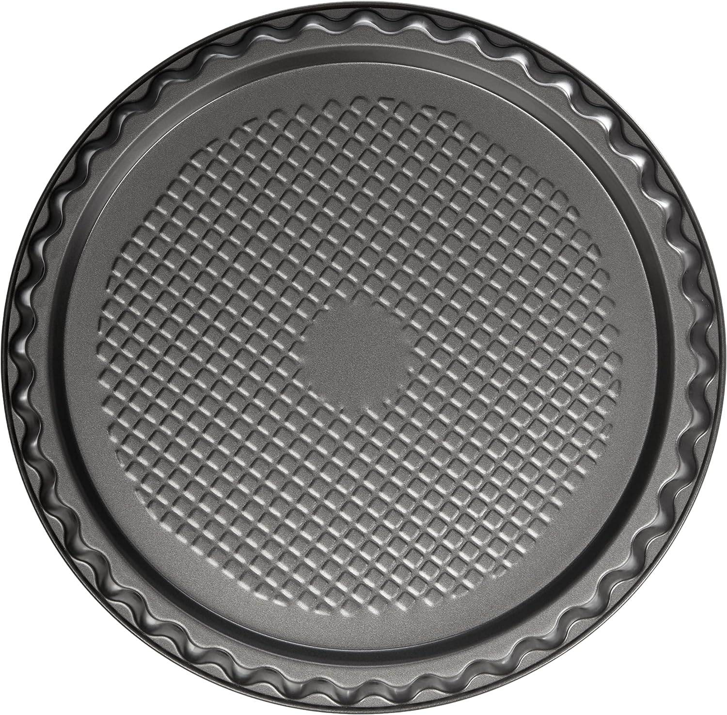 CHG Fruit flan form 28cm in anthracite, Stainless Steel, 28 x 28 x 3 cm
