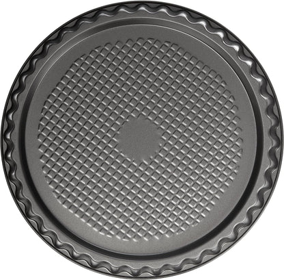 CHG Fruit flan form 28cm in anthracite, Stainless Steel, 28 x 28 x 3 cm