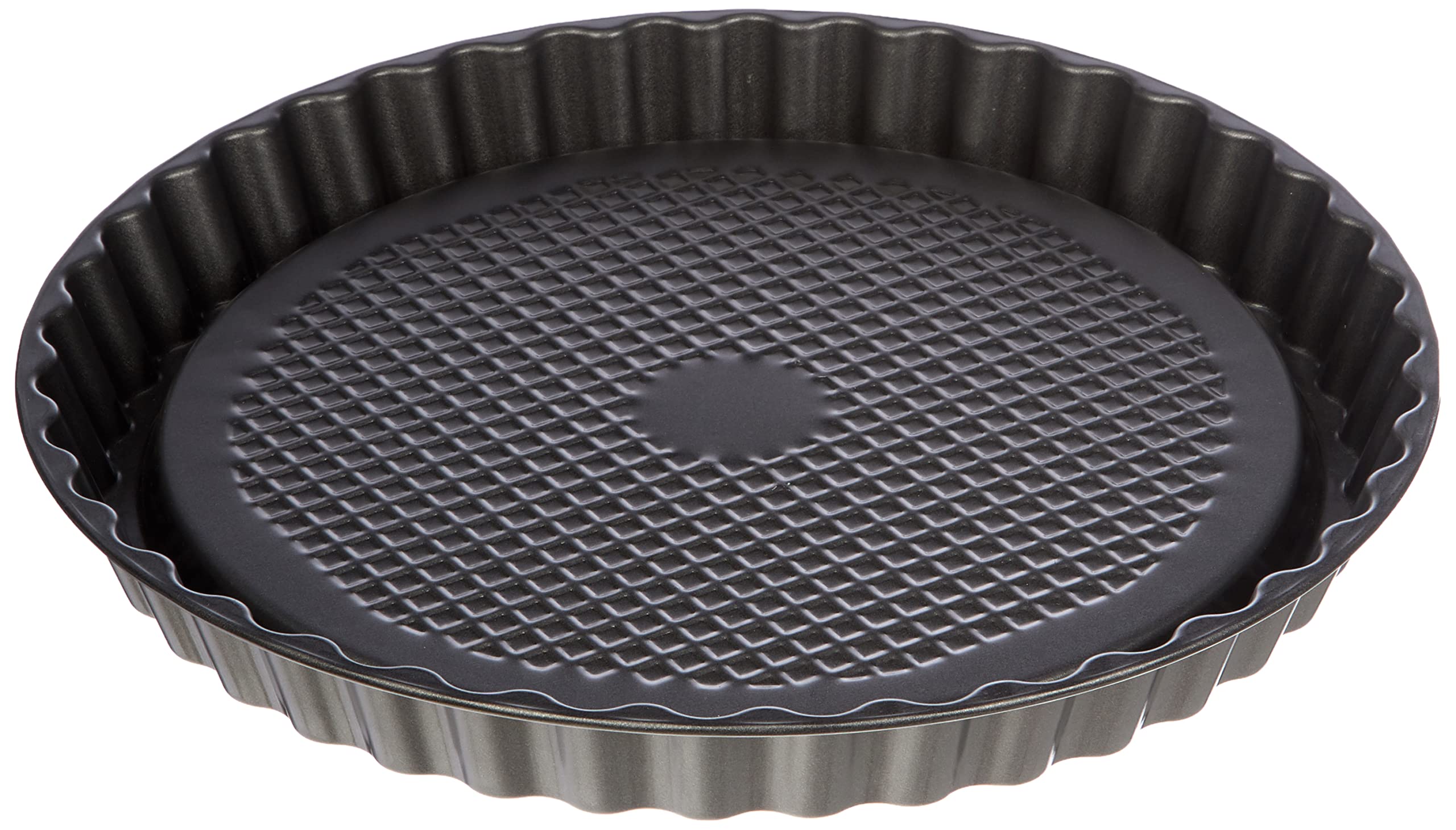CHG Fruit flan form 28cm in anthracite, Stainless Steel, 28 x 28 x 3 cm