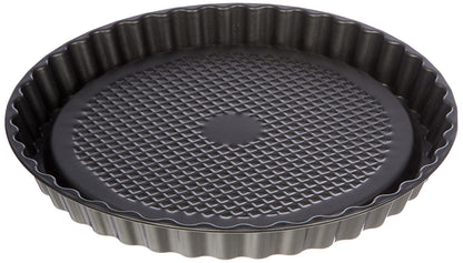 CHG Fruit flan form 28cm in anthracite, Stainless Steel, 28 x 28 x 3 cm