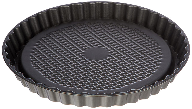 CHG Fruit flan form 28cm in anthracite, Stainless Steel, 28 x 28 x 3 cm