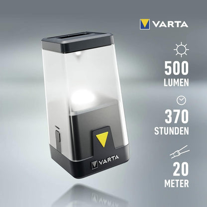 VARTA Outdoor Ambiance L30RH LED Campinglampe schw