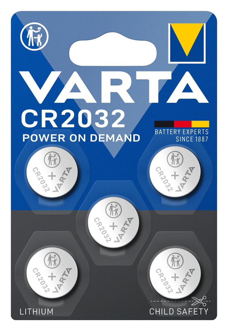 Knopf CR2032 VARTA 3V 5Pack