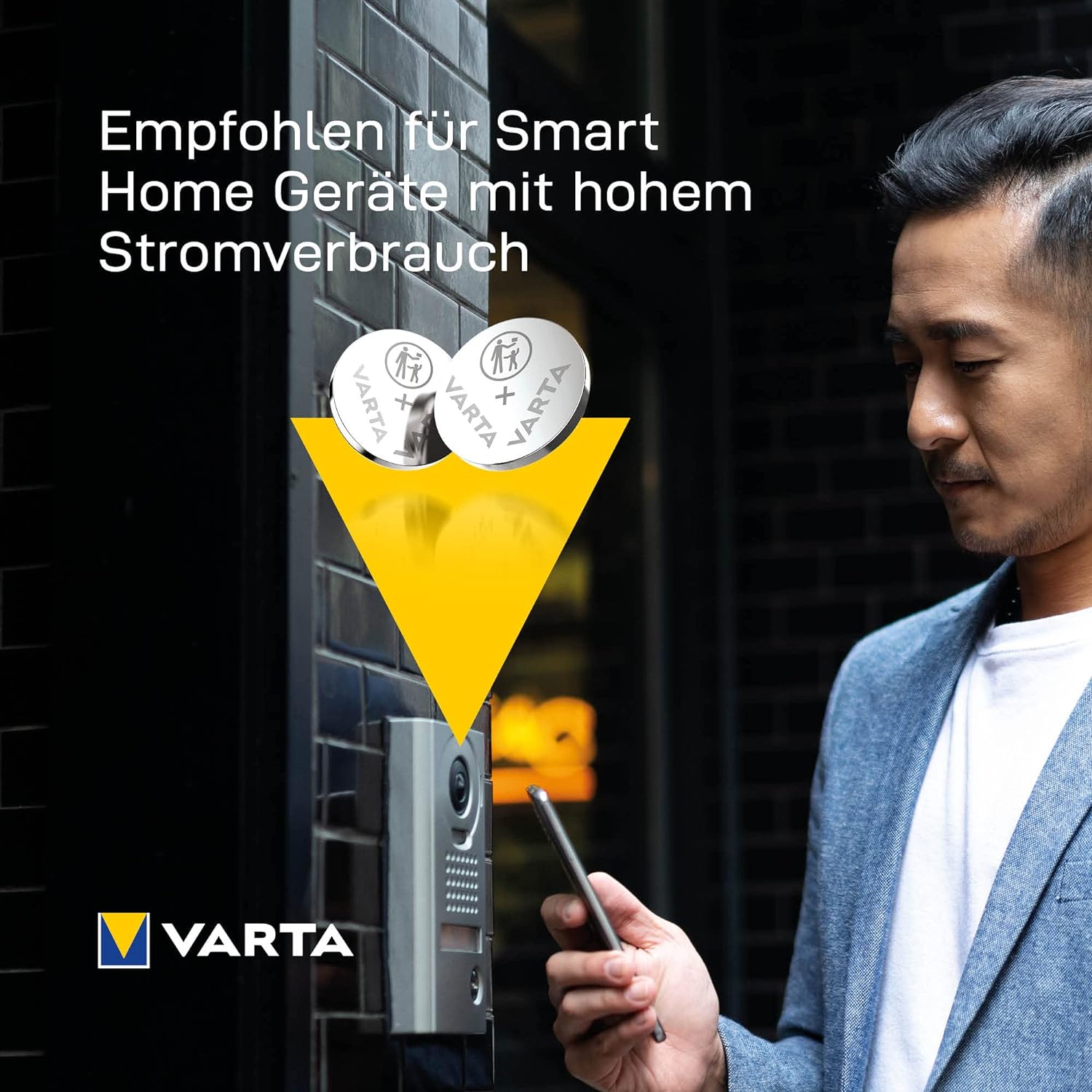 Knopf CR2032 VARTA 3V 5Pack