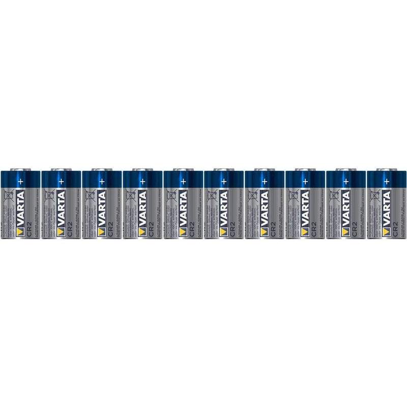 10 VARTA Batterien CR2 Fotobatterien 3,0 V