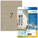 HERMA 10759 Folder Spine Labels Short Narrow 20 Sheets 192 x 38 mm 7 per A4 Sheet 140 Folder Labels Self-Adhesive Printable Opaque Silphie Paper Spine Labels Natural Brown Folder spine labels 192 x 38 mm
