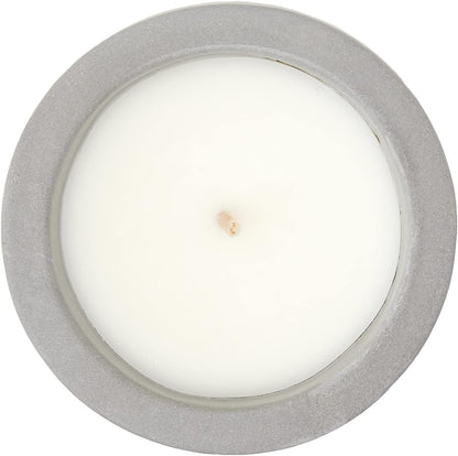 Blomus Fraga Scented Candle Micro Chip S Soy Wax Candle in Concrete Look Small Micro Chip