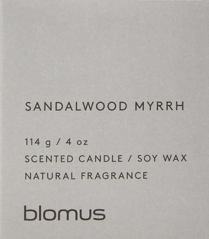 Blomus Fraga Scented Candle Micro Chip S Soy Wax Candle in Concrete Look Small Micro Chip