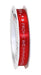 Präsent Babel Satin Ribbon, Frohe Weihnachten Red, 15 mm-20 m Red German