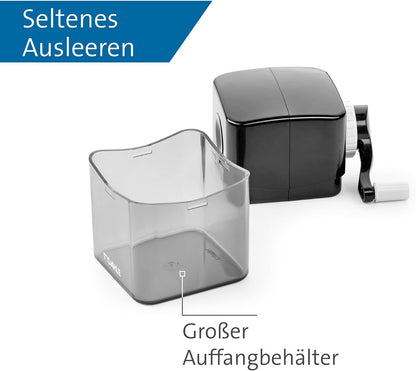 Dahle 144 Manual Desktop Pencil Sharpener 8mm Black / Clear - D14416862