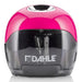 Dahle Electric Sharpener 250, Two Opposite Blades, Battery Operated, Magenta (00250-16892