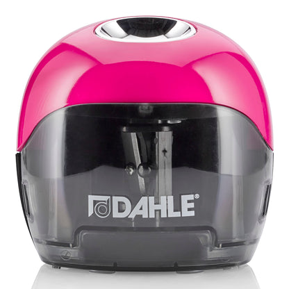 Dahle Electric Sharpener 250, Two Opposite Blades, Battery Operated, Magenta (00250-16892