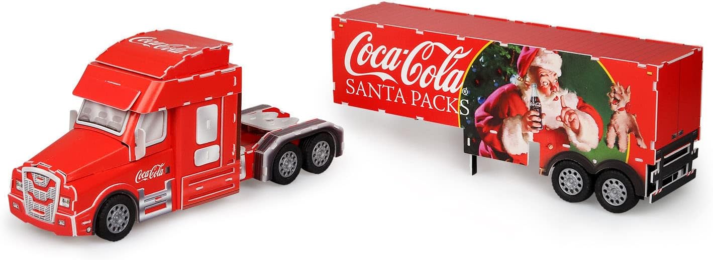 Adventskalender Coca Cola Truck mehrfarbig