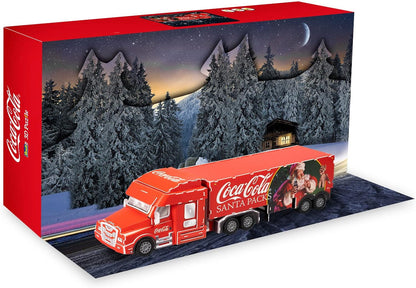 Adventskalender Coca Cola Truck mehrfarbig