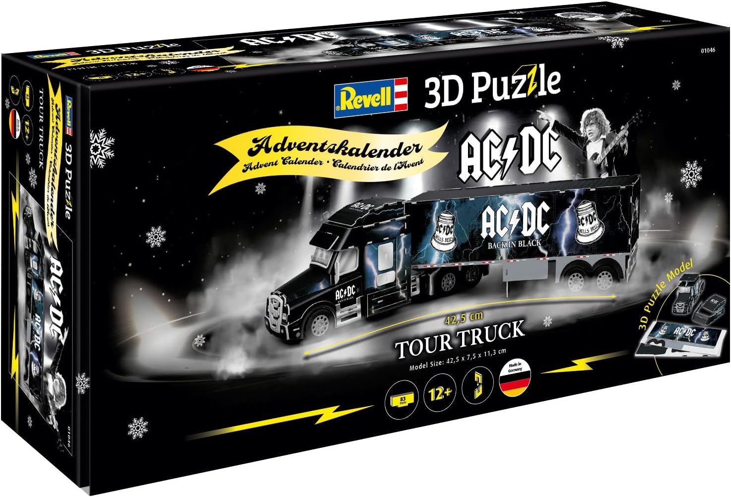01046 Revell AC/DC Truck Advent Calendar 3D Puzzle