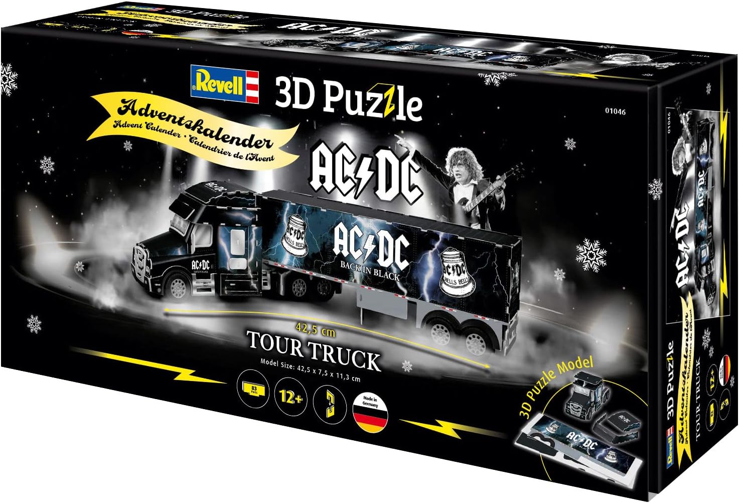 01046 Revell AC/DC Truck Advent Calendar 3D Puzzle