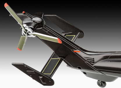 Revell Modellbausatz I Eurocopter Tiger I James Bond 007 Golden Eye I 116 Teile I Maßstab 1:72 I für Kinder und Erwachsene ab 12 Jahren I mit Pinsel und Farben
