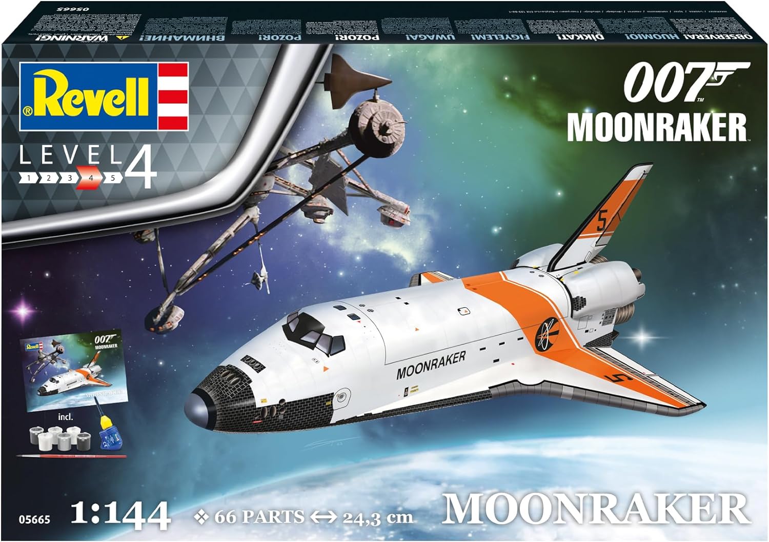 Revell Gift Set 1:144 - James Bond Moonraker
