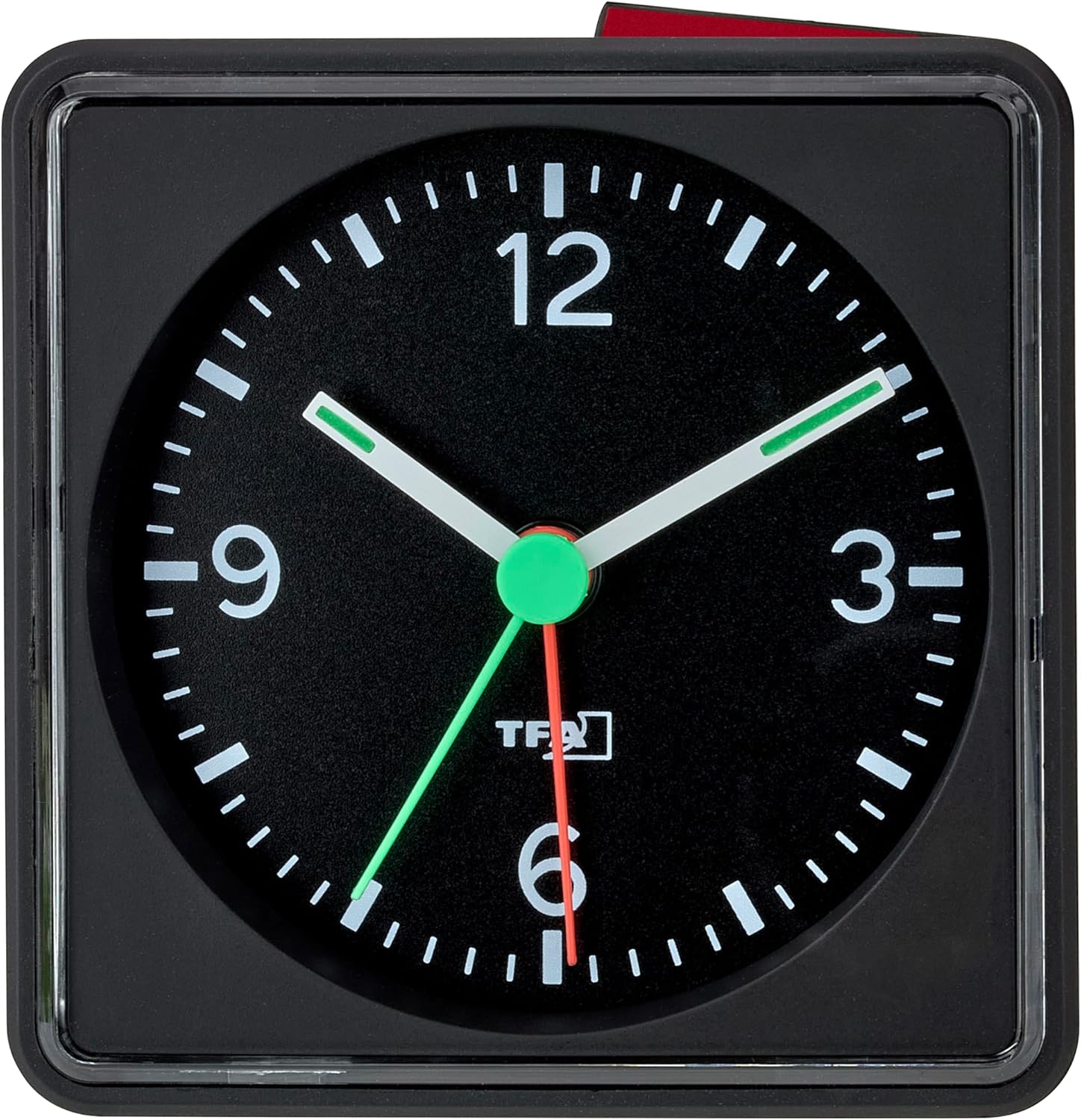 TFA® Wecker 60.1013.01 schwarz Kunststoff