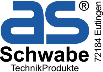 as - Schwabe Universal-Roller Leertrommel Ø230 mm mit Kabelhaspel, Feststellbremse, Fußgestell und ergonomischen Haltegriff, für diverse Kabellängen, 12110 Ø 230 mm