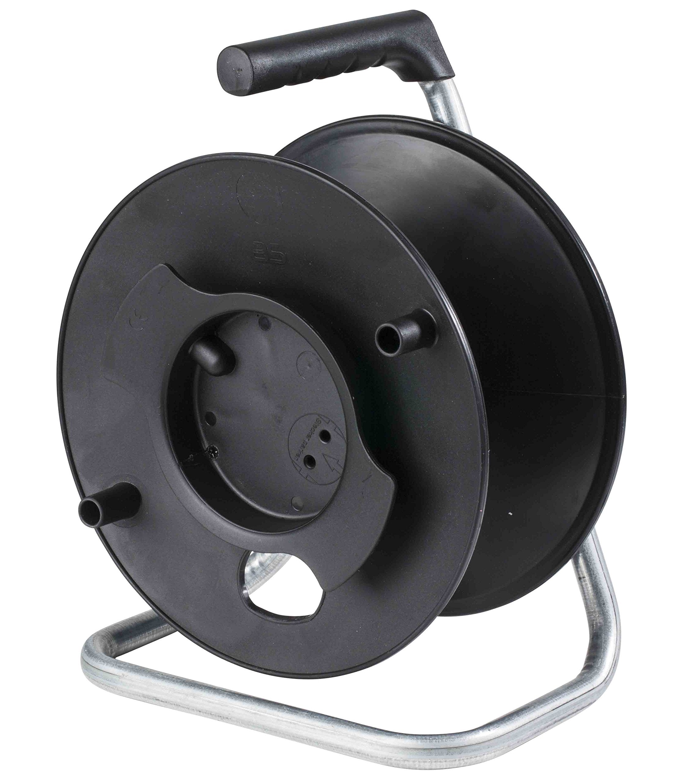 as – Schwabe 12121 285 mm Diameter Empty Storage Reel - Black