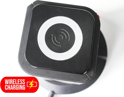 as-Schwabe QI-Wireless Ladestation 8-fach Steckdos