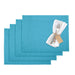 Westmark Placemats, 4 pieces, 42 x 32 cm, Synthetic, Turquoise, Saleen Edition: Home