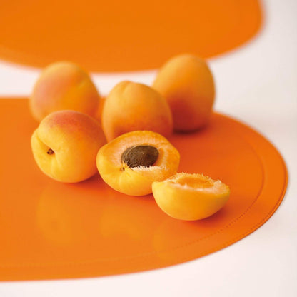 Westmark Placemats, 4 pieces, 45.5 x 29 cm, Vinyl, Orange, Saleen Edition: Fun 45.5 x 29 cm Orange